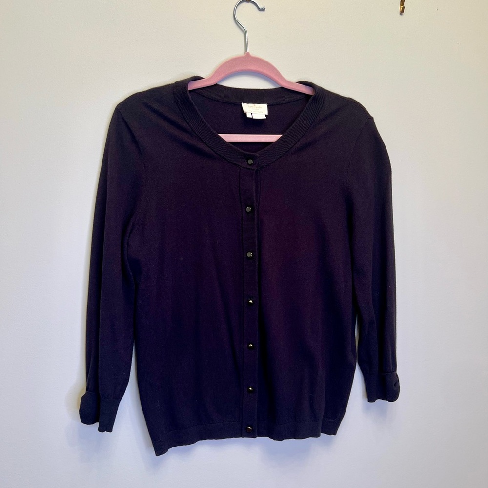 kate spade black  Cardigan Sweater